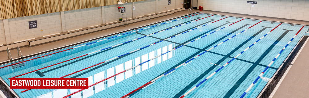 Main pool at Eastwood Leisure Centre